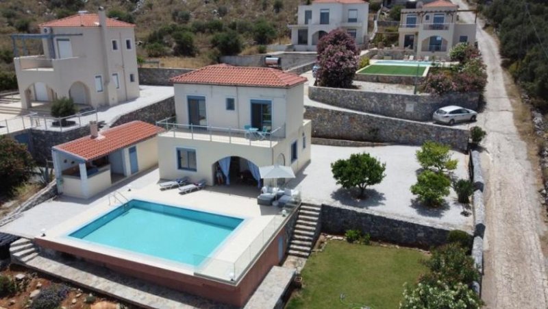 Kefalas Chania MIT VIDEO: Kreta, Kefalas: Schöne Villa mit Meerblick und privatem Pool zu verkaufen Haus kaufen